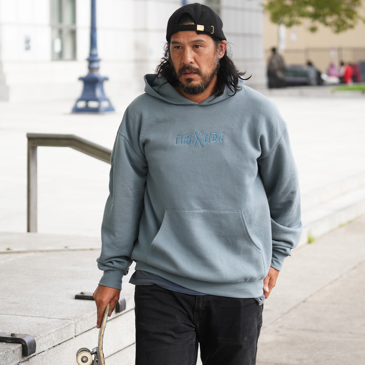 firexside skateboard hoody