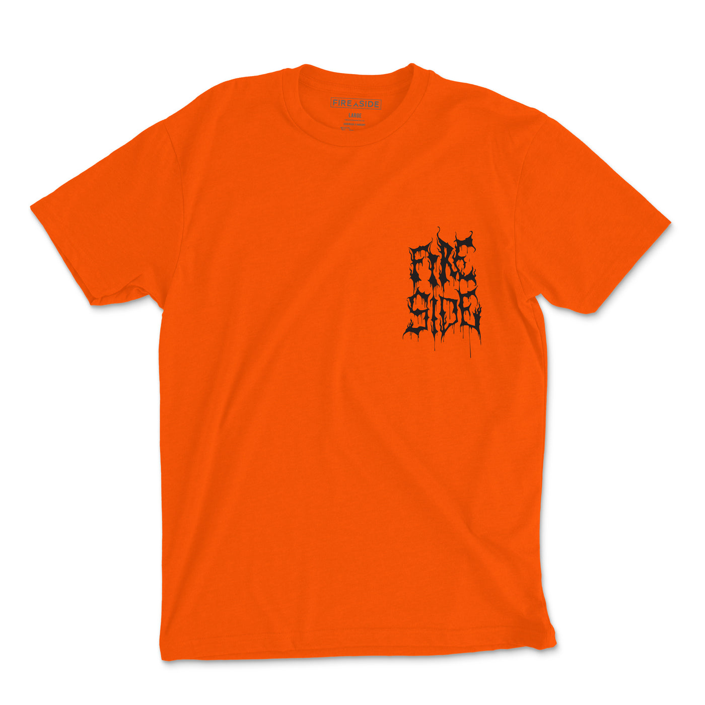 FIREXSIDE Cemetery Drip T-Shirt - Orange