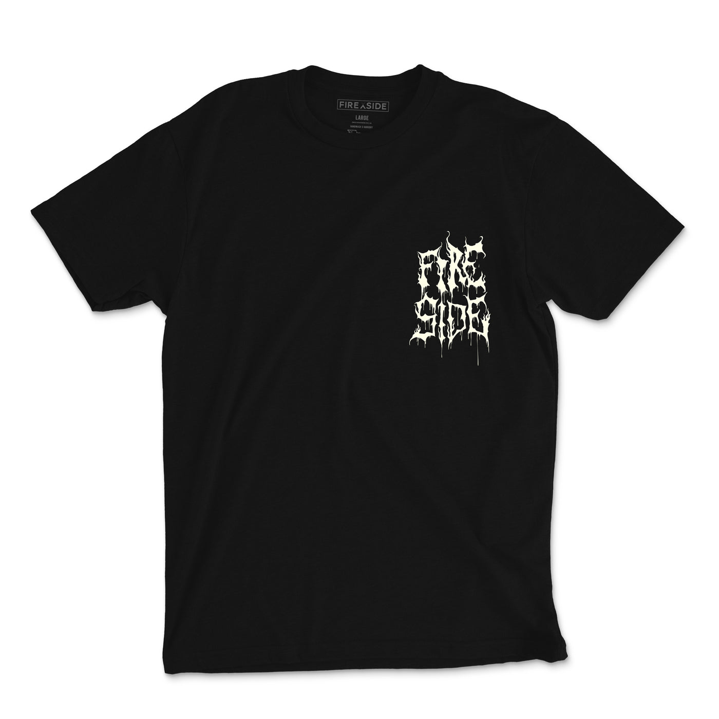 FIREXSIDE Cemetery Drip T-Shirt - Black