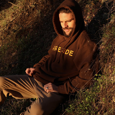 Franchise Pullover Hoody - Brown - FIREXSIDE 